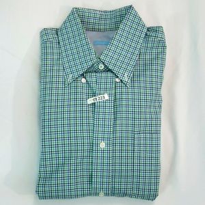 J. McLaughlin Modern Fit Long Sleeve Shirt in Plaid (Size M)